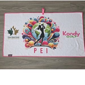 Prince Edward Island Golf Association Golf Towel Kandy Golf PEI